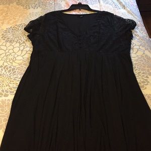 Torrid black lace dress
